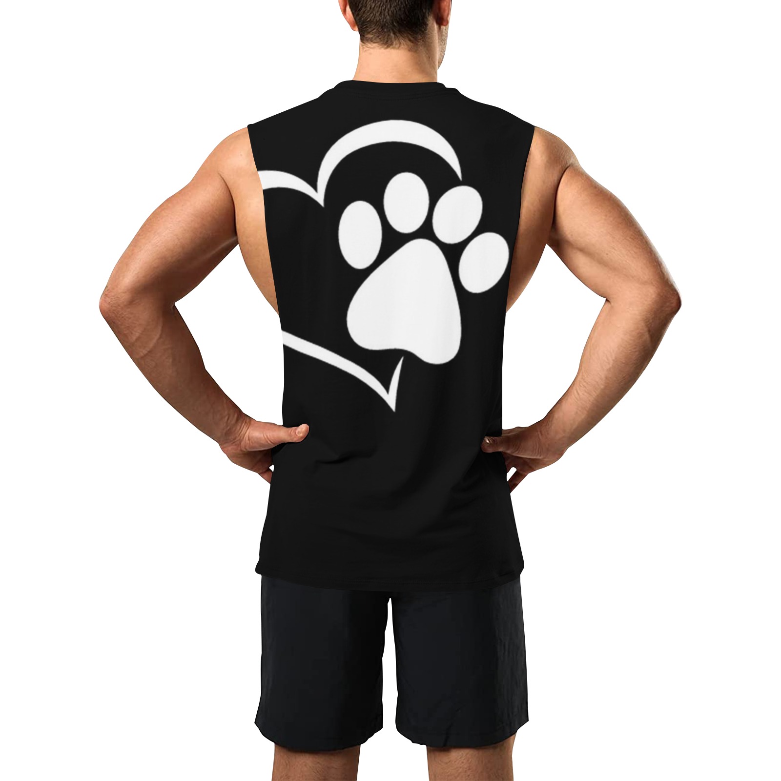 Gay Pup Woof by Fetishworldgay Men's Open Sides Workout Tank Top (Model T72)