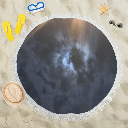 Mystic Moon Collection Circular Beach Shawl 59"x 59"