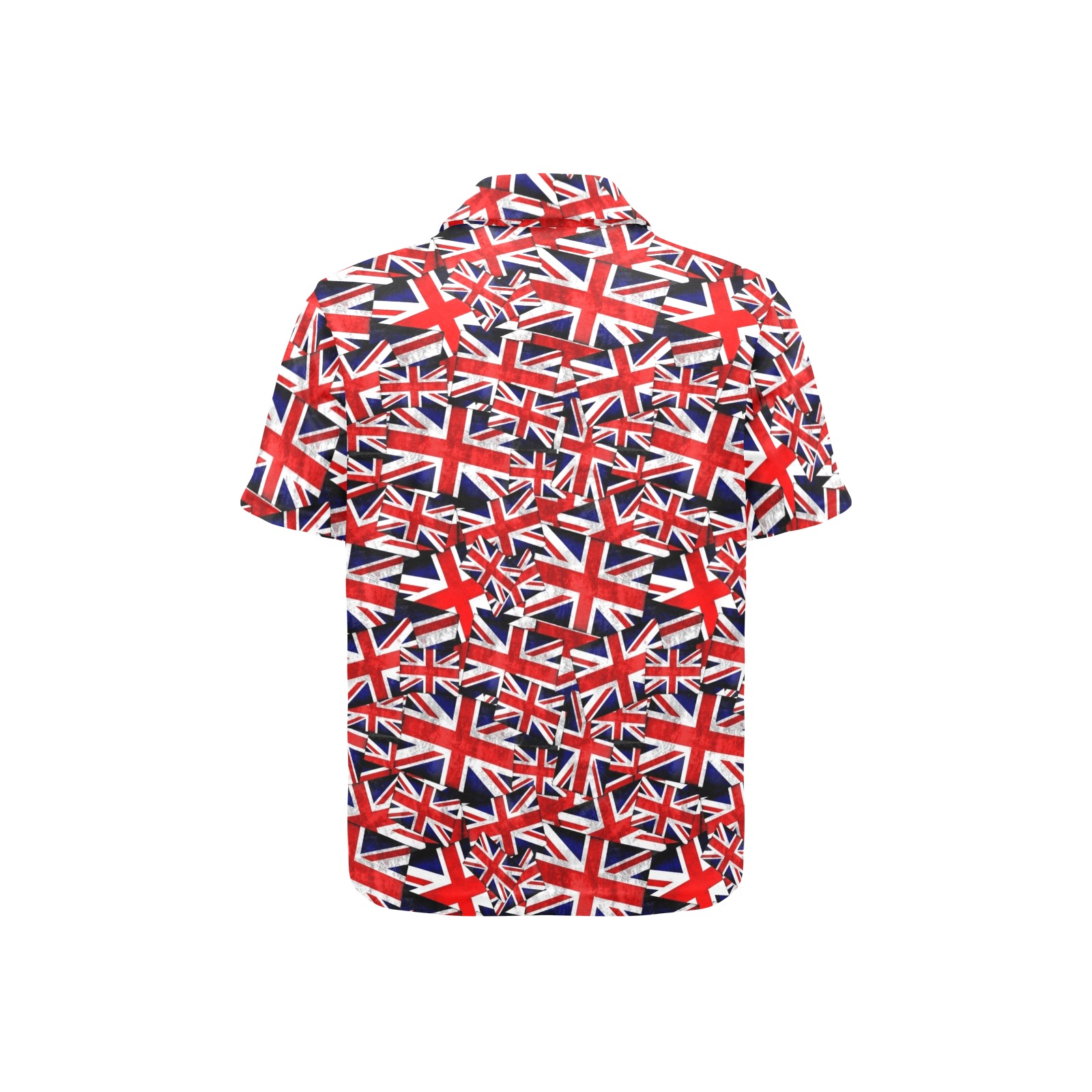 Union Jack British Flag Big Boys' All Over Print Polo Shirt (Model T55)