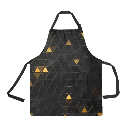 mosaic triangle 7 All Over Print Apron