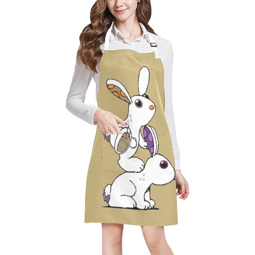 The Bunnies All Over Print Apron
