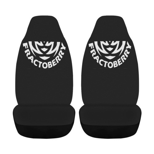 Fractoberry Half Logo 10K Car Seat Cover Airbag Compatible (Set of 2)