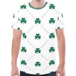 St. Patrick's Day New All Over Print T-shirt for Men (Model T45)