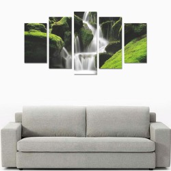 waterfall Canvas Print Sets A (No Frame)