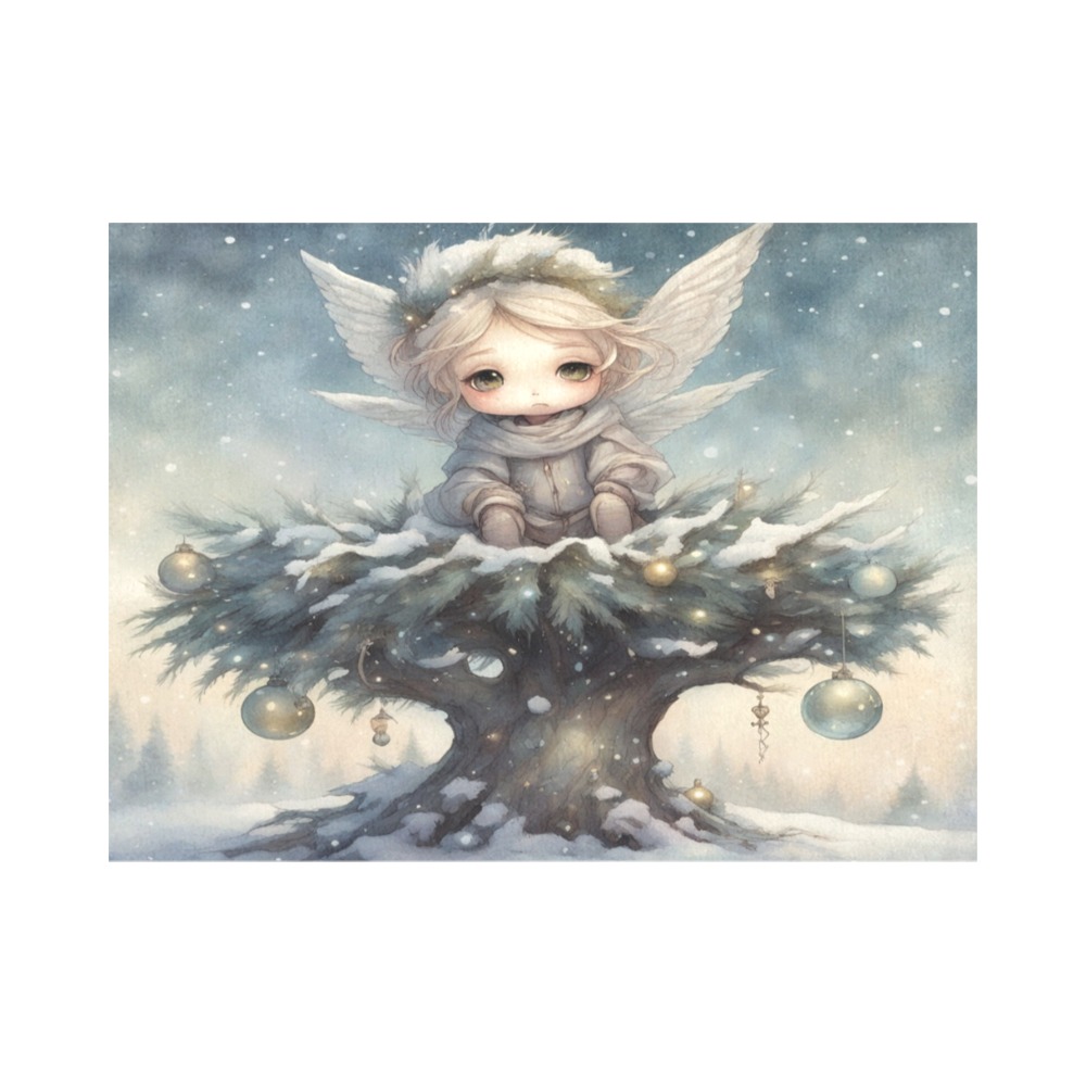 Little Christmas Angel Placemat 14’’ x 19’’ (Set of 4)