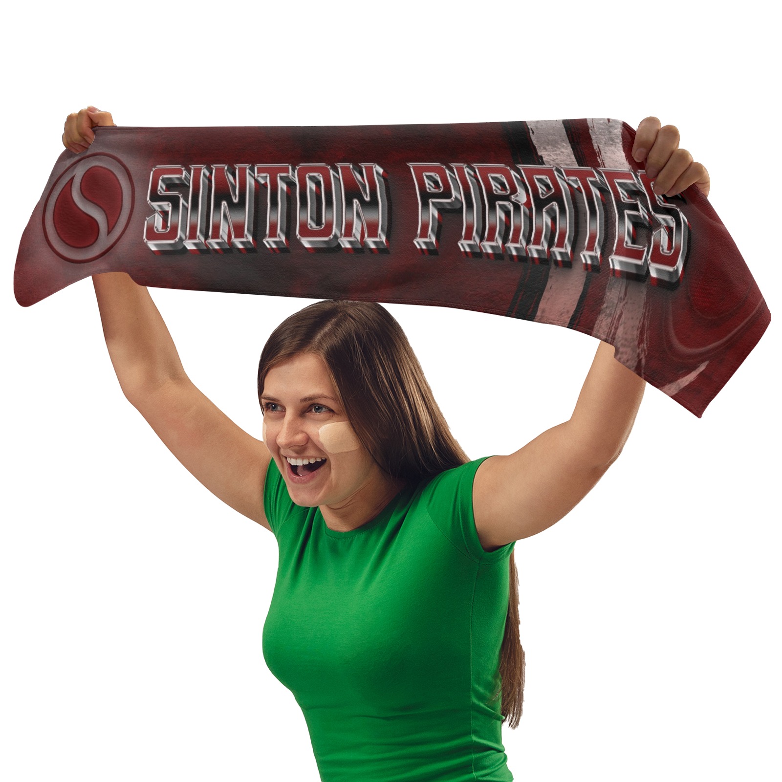 Sinton Pirates sport towel Rally Towel 39.3"x7.87"