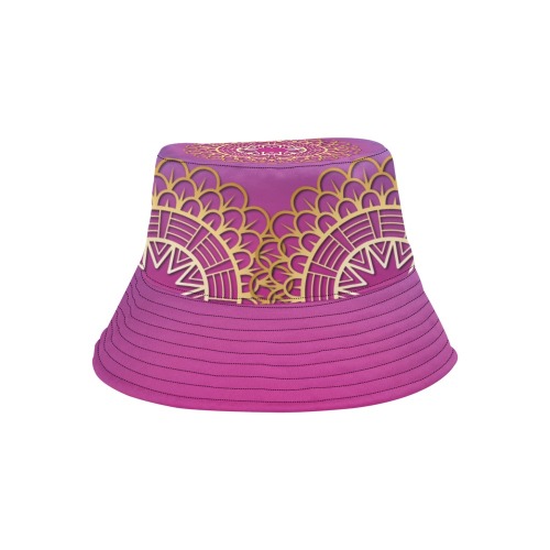 Pink Sorbet Mandala_small All Over Print Bucket Hat