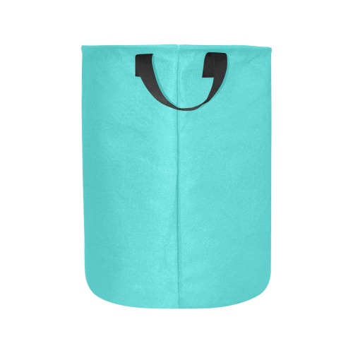 color medium turquoise Laundry Bag (Large)