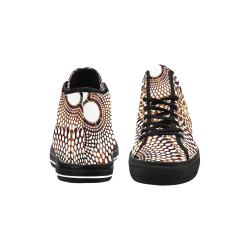 AFRICAN PRINT PATTERN 4 Vancouver H Women's Canvas Shoes (1013-1)