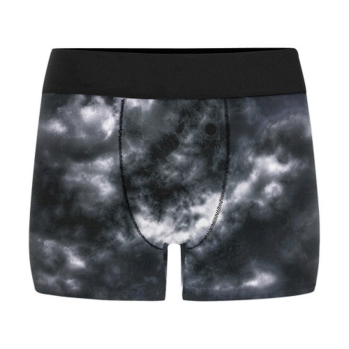 Dark Clouds Men's Boxer Briefs with Merged Design (Model  L10)