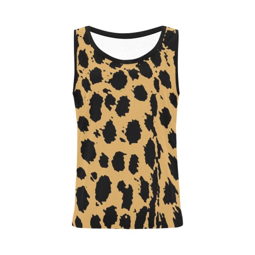 Cheetah All Over Print Tank Top for Women (Model T43)