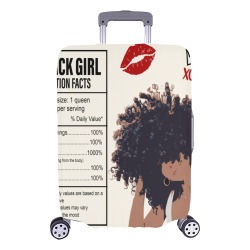 BLACK GIRL MAGIC Luggage Cover/Large 26"-28"