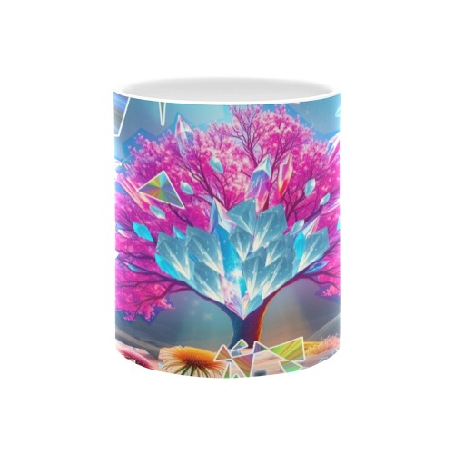 Crystal Tree of Light White Mug(11OZ)