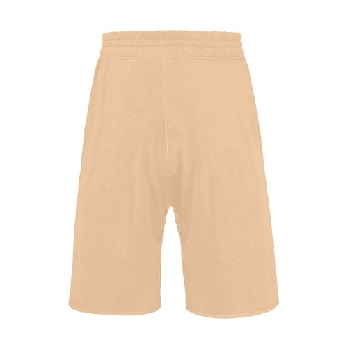peach Men's All Over Print Casual Shorts (Model L23)