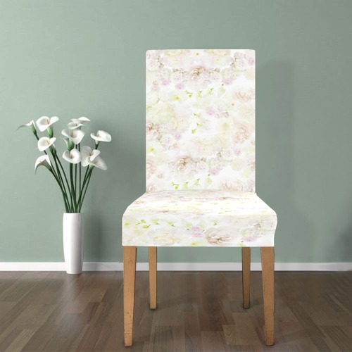 peonies flowers5 Chair Cover (Pack of 6)