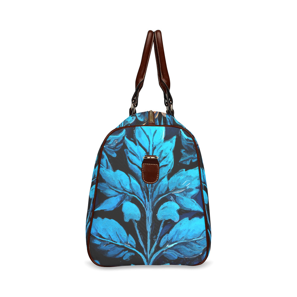 flowers botanic art (9) handbag Waterproof Travel Bag/Large (Model 1639)
