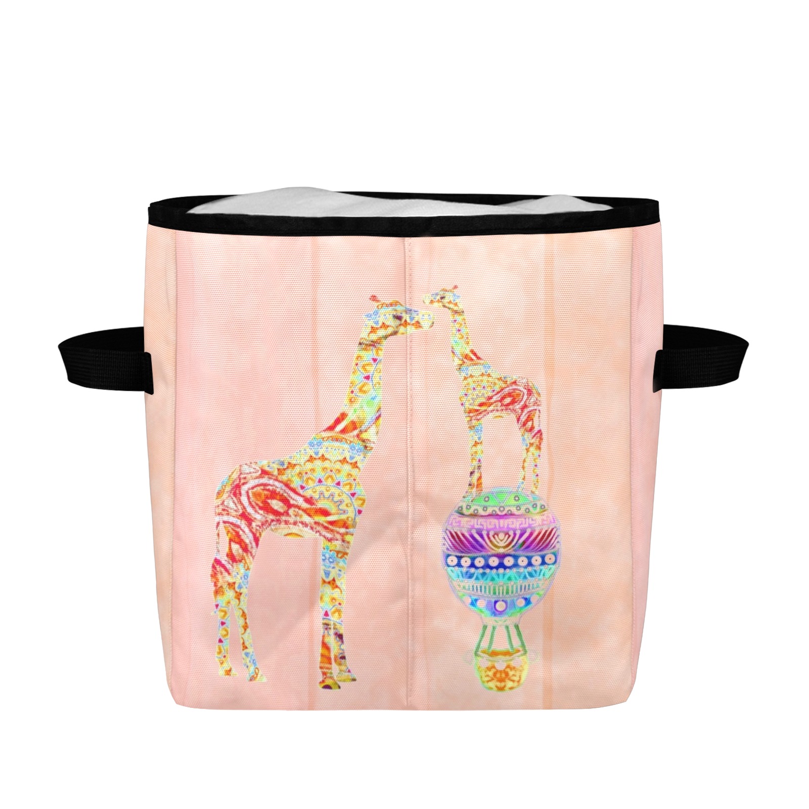 girafes et montgolfiere5 Quilt Storage Bag