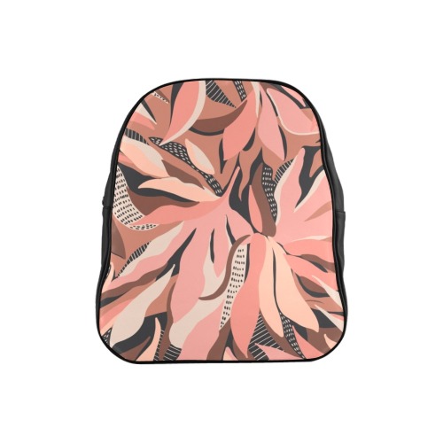 Tropical modern simple graphic 96 School Backpack (Model 1601)(Small)