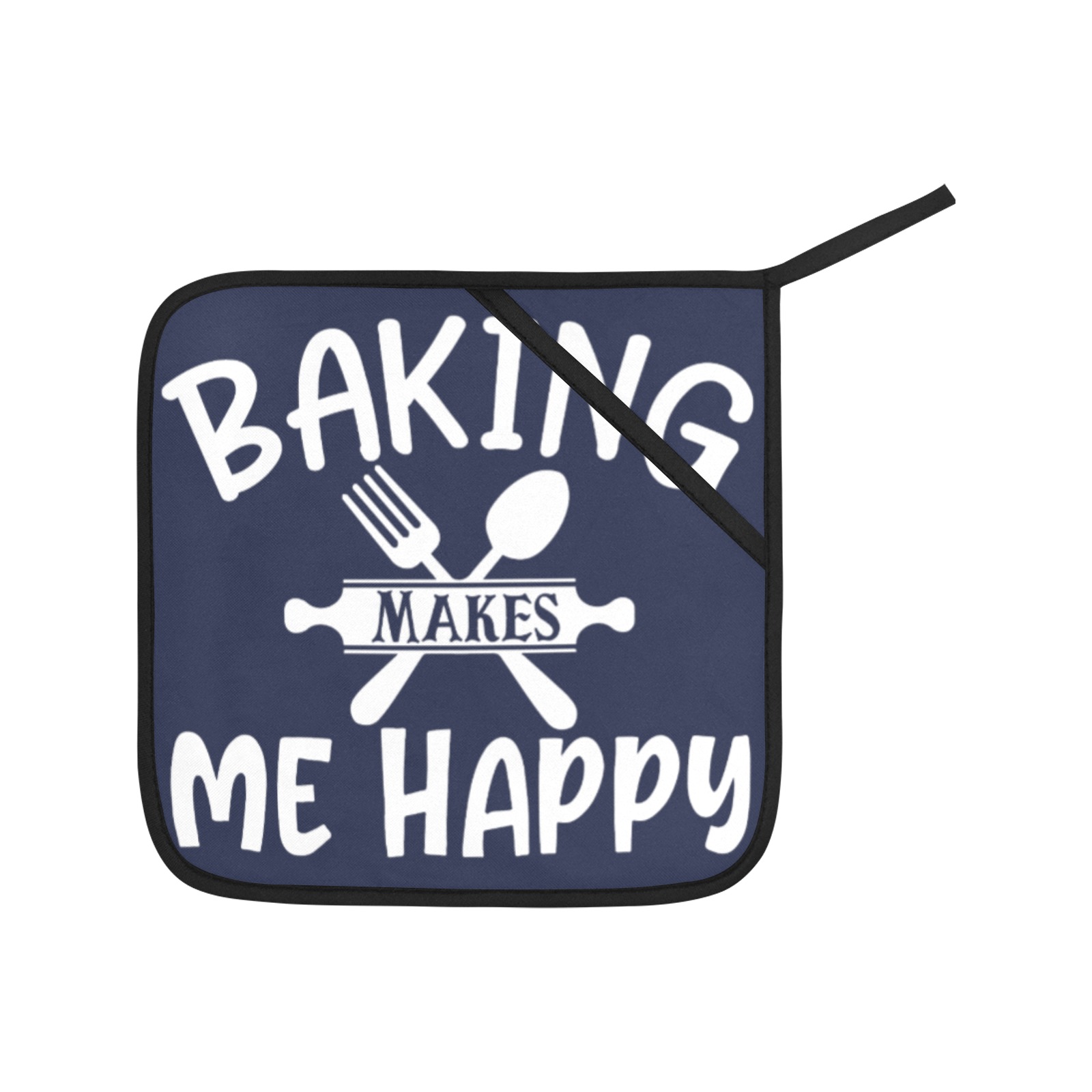 Baking Makes Me Happy Oven Mitt & Pot Holder