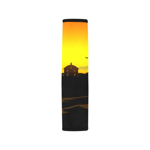 Light House - Sundown Car Seat Belt Cover 7''x10''