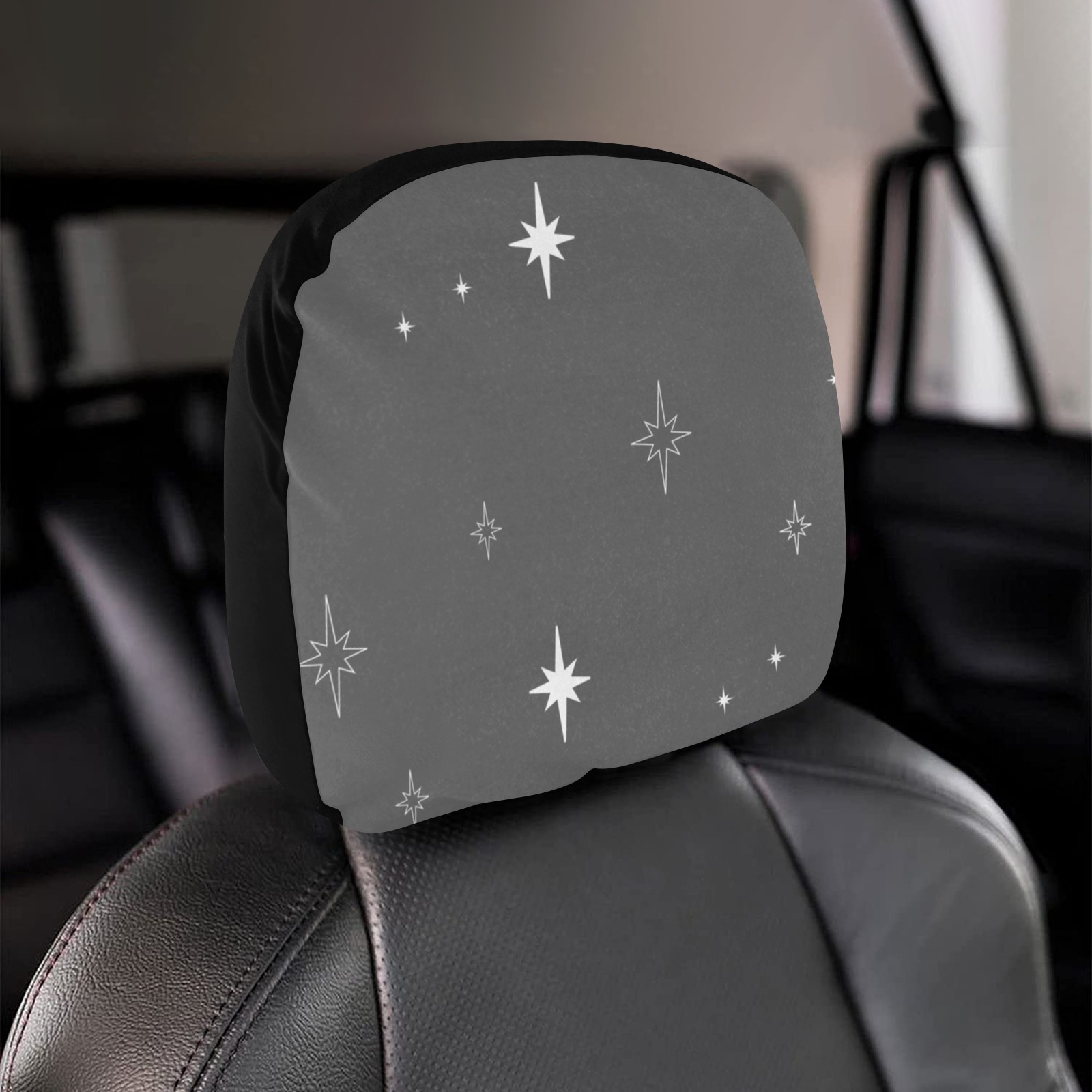 AIRBUS A350 Head SEAT cover style Car Headrest Cover (2pcs)