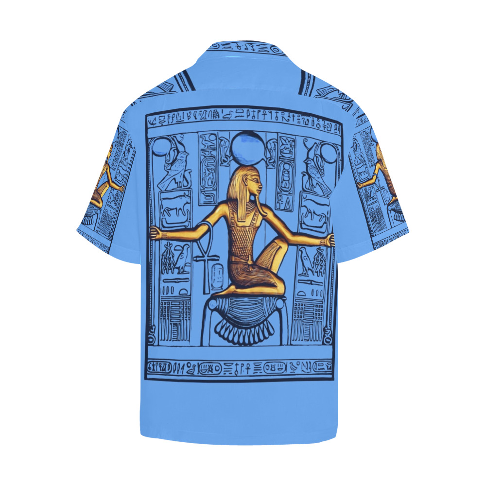Egyptian Artwork Hawaiian Shirt (Model T58)