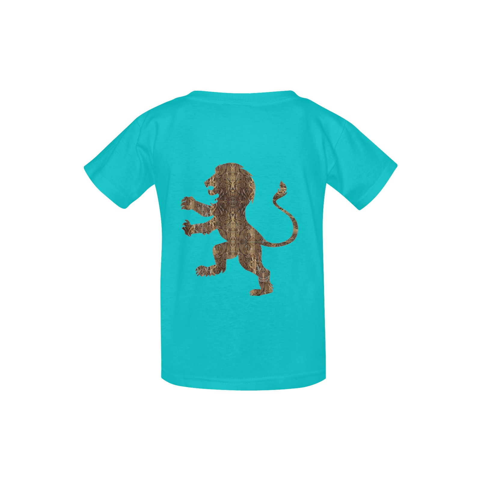 lion bois Kid's  Classic T-shirt (Model T22)