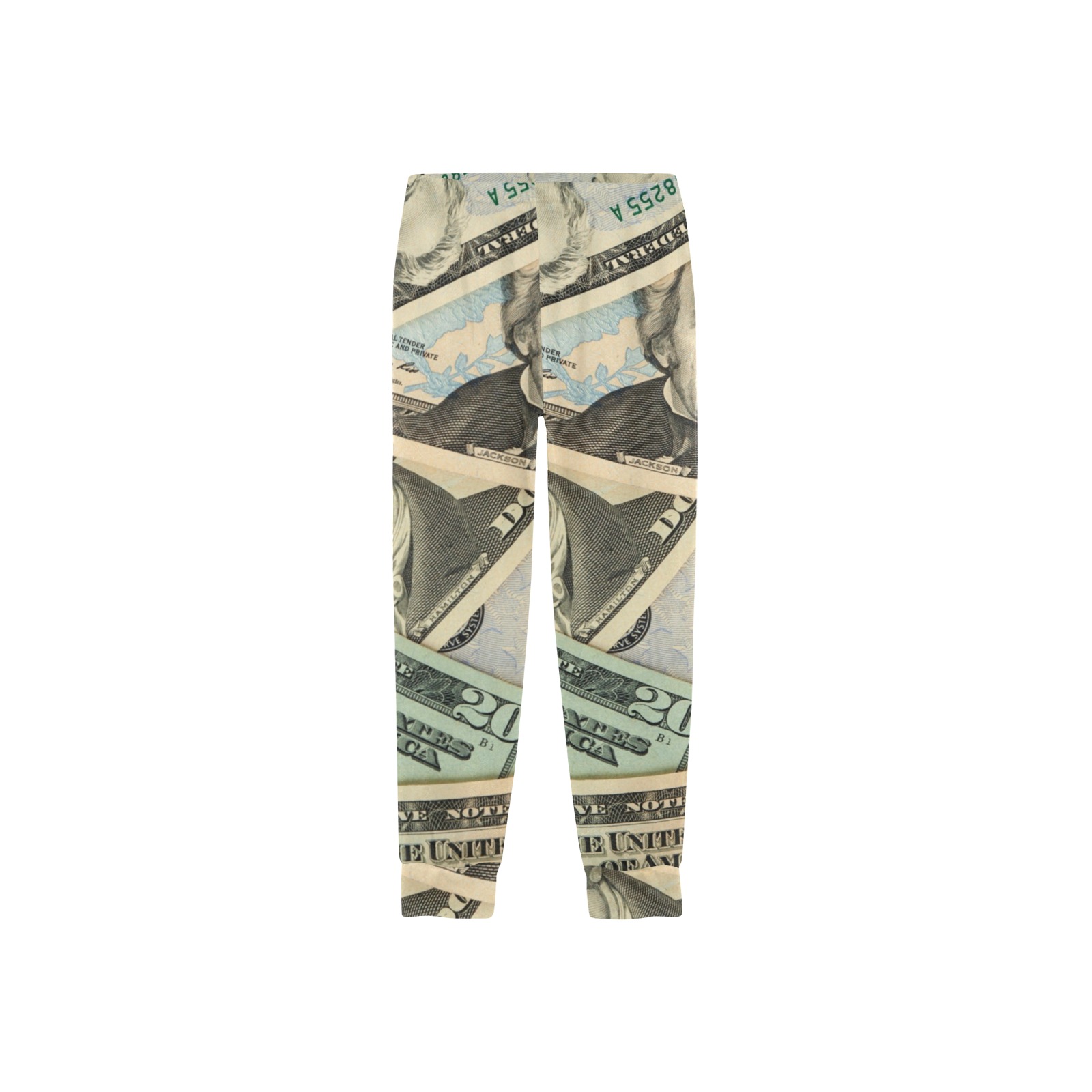 US PAPER CURRENCY Kids' All Over Print Pajama Trousers