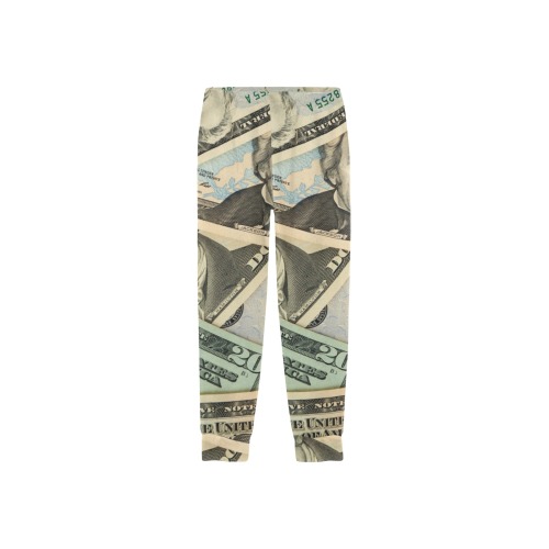 US PAPER CURRENCY Kids' All Over Print Pajama Trousers