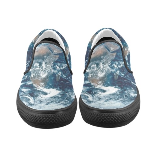 earth Men's Unusual Slip-on Canvas Shoes (Model 019)