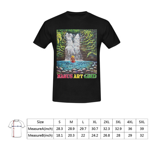 manusart13 Men's T-Shirt in USA Size (Front Printing Only)