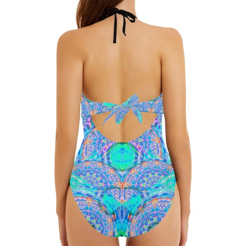 tourbillon 5 Backless Hollow Out Bow Tie Swimsuit (Model S17)