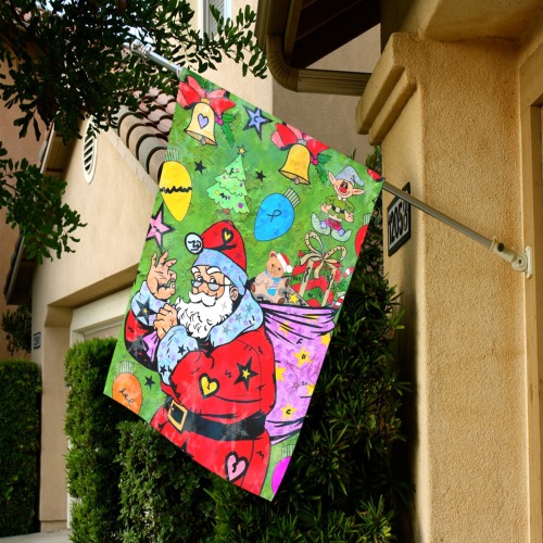 Christmas 2021 by Nico Bielow Garden Flag 28''x40'' （Without Flagpole）