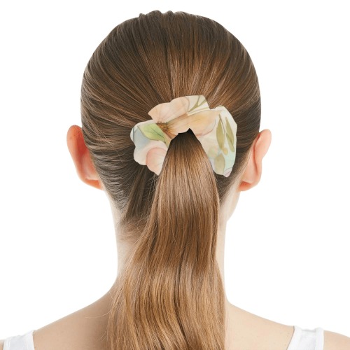 Watercolor Floral 1 All Over Print Hair Scrunchie
