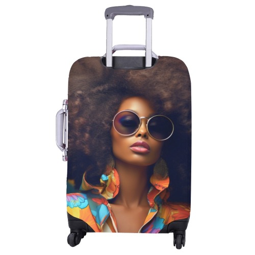 "Let's Travel" Large Luggage Cover Luggage Cover/Large 26"-28"
