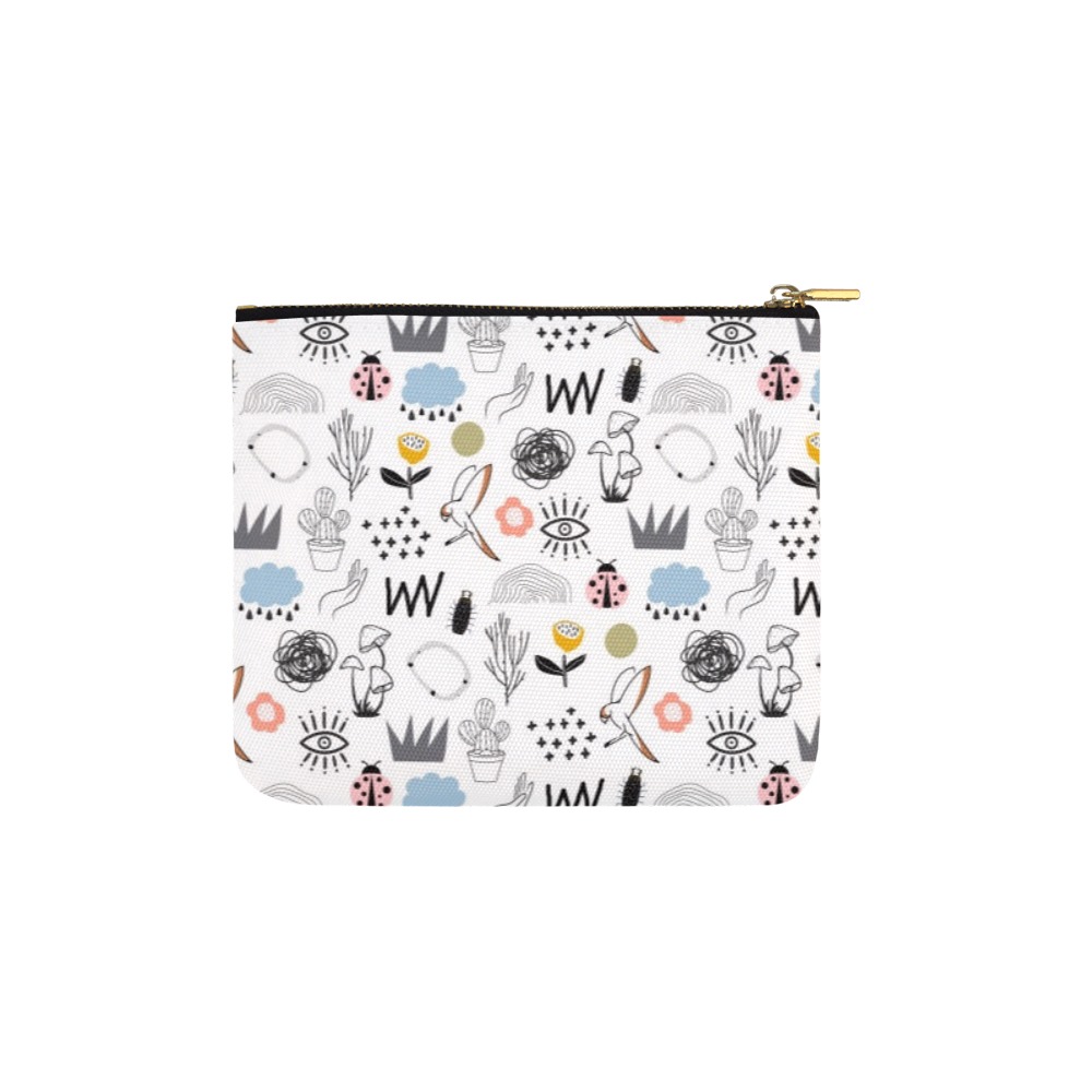 Doodle Carry-All Pouch 6''x5''