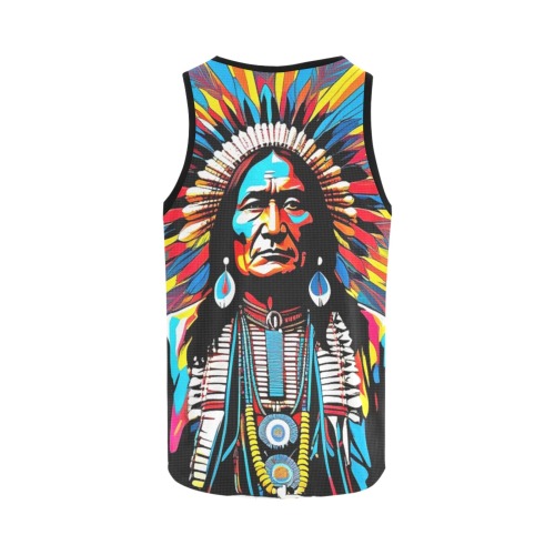 AMERICAN HERITAGE 11 All Over Print Tank Top for Men (Model T43)
