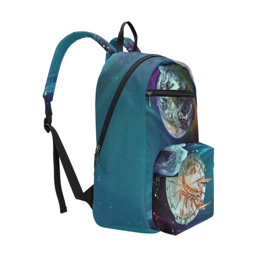 Scorpio Space Planets Large Capacity Travel Backpack (Model 1691)