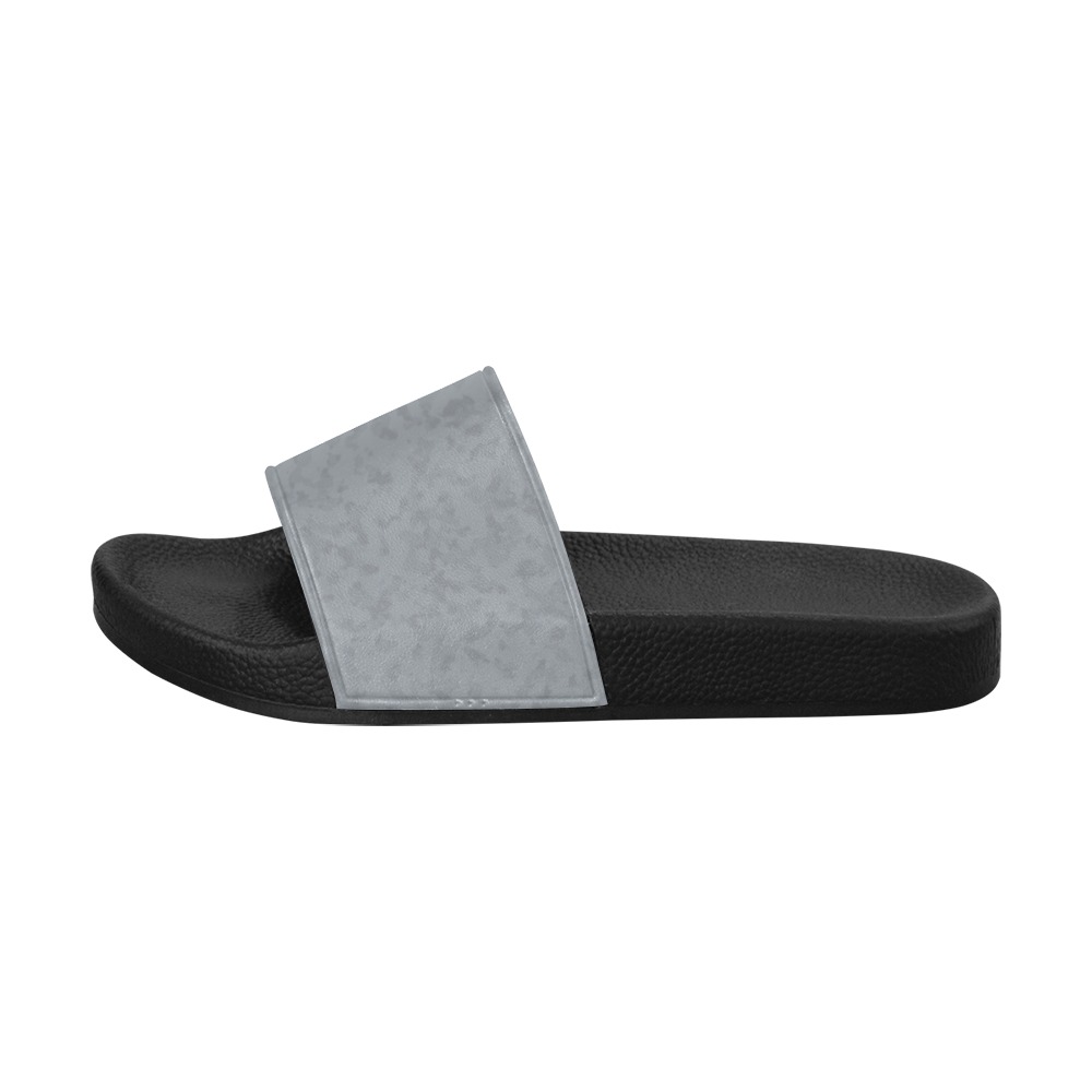 Aircraft gray Women's Slide Sandals (Model 057)