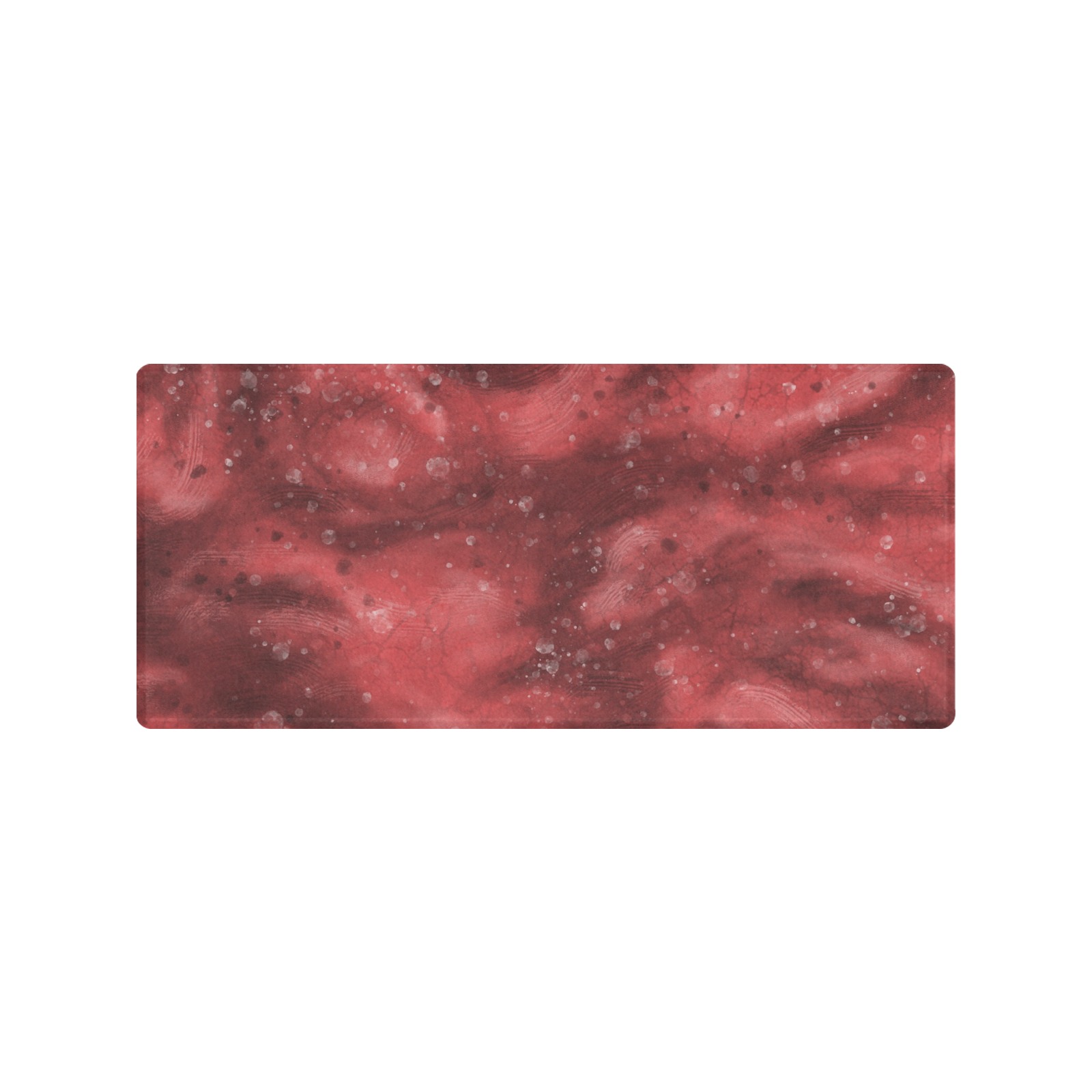 red abstract Gaming Mousepad (35"x16")