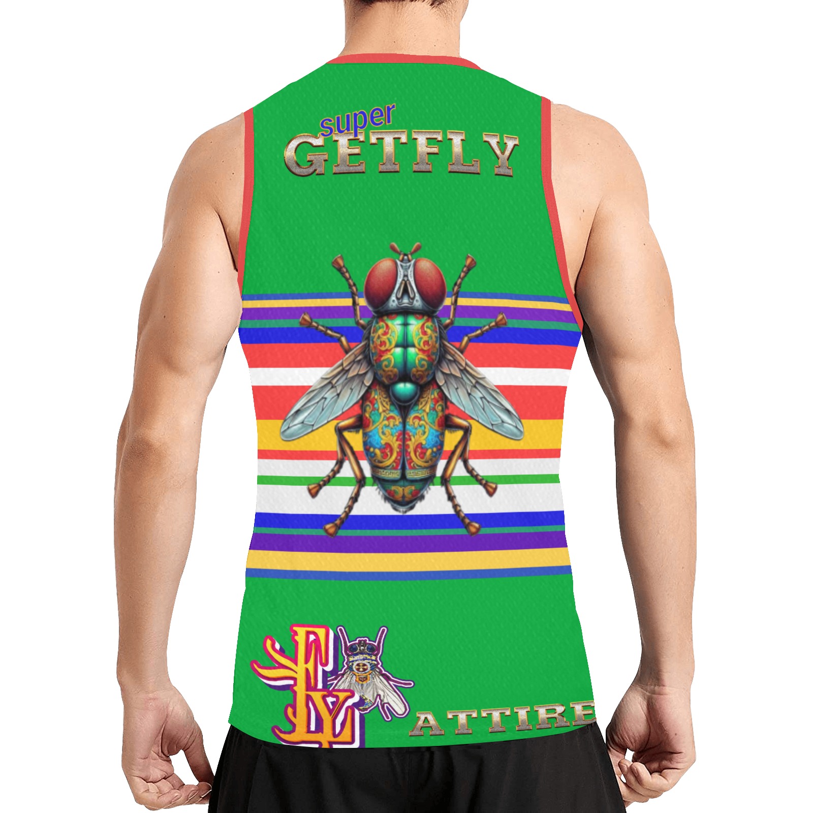 Super Getfly Collectable All Over Print Basketball Jersey