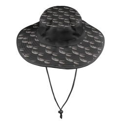Sunglass Clips Wide Brim Bucket Hat