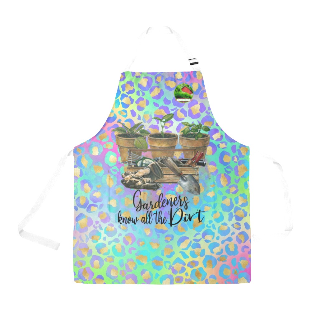 Hilltop Garden Produce by Kai Apron Collection- Gardeners know all the Dirt 53086P13 All Over Print Apron