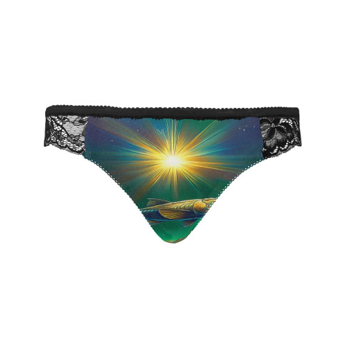 Celestial Swim Women's Lace Panty (Model L41)