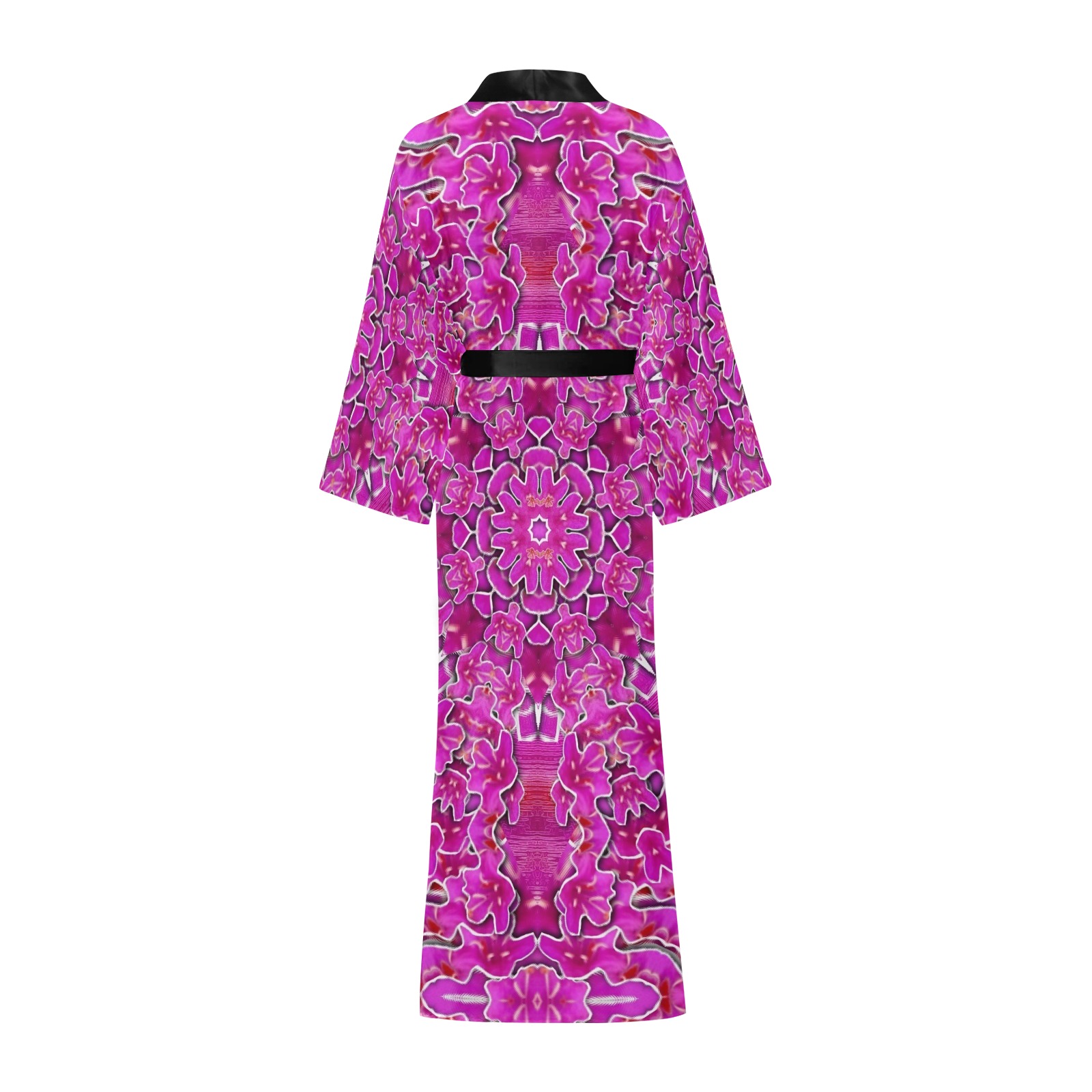 flowering and blooming to bring happiness Long Kimono Robe