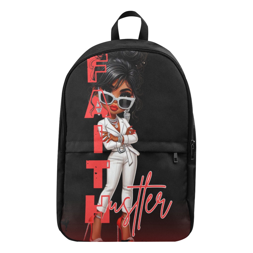 faith hustler Fabric Backpack for Adult (Model 1659)