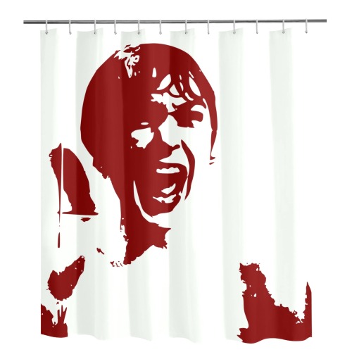 psycho Shower Curtain 72"x84"