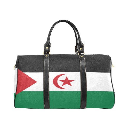2000px-Flag_of_the_Sahrawi_Arab_Democratic_Republic.svg New Waterproof Travel Bag/Large (Model 1639)