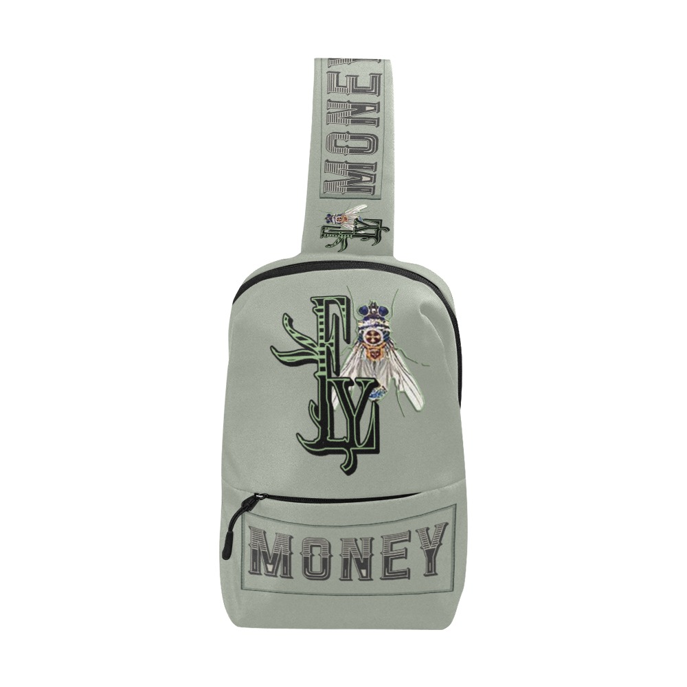 Money Collectable Fly Chest Bag (Model 1678)