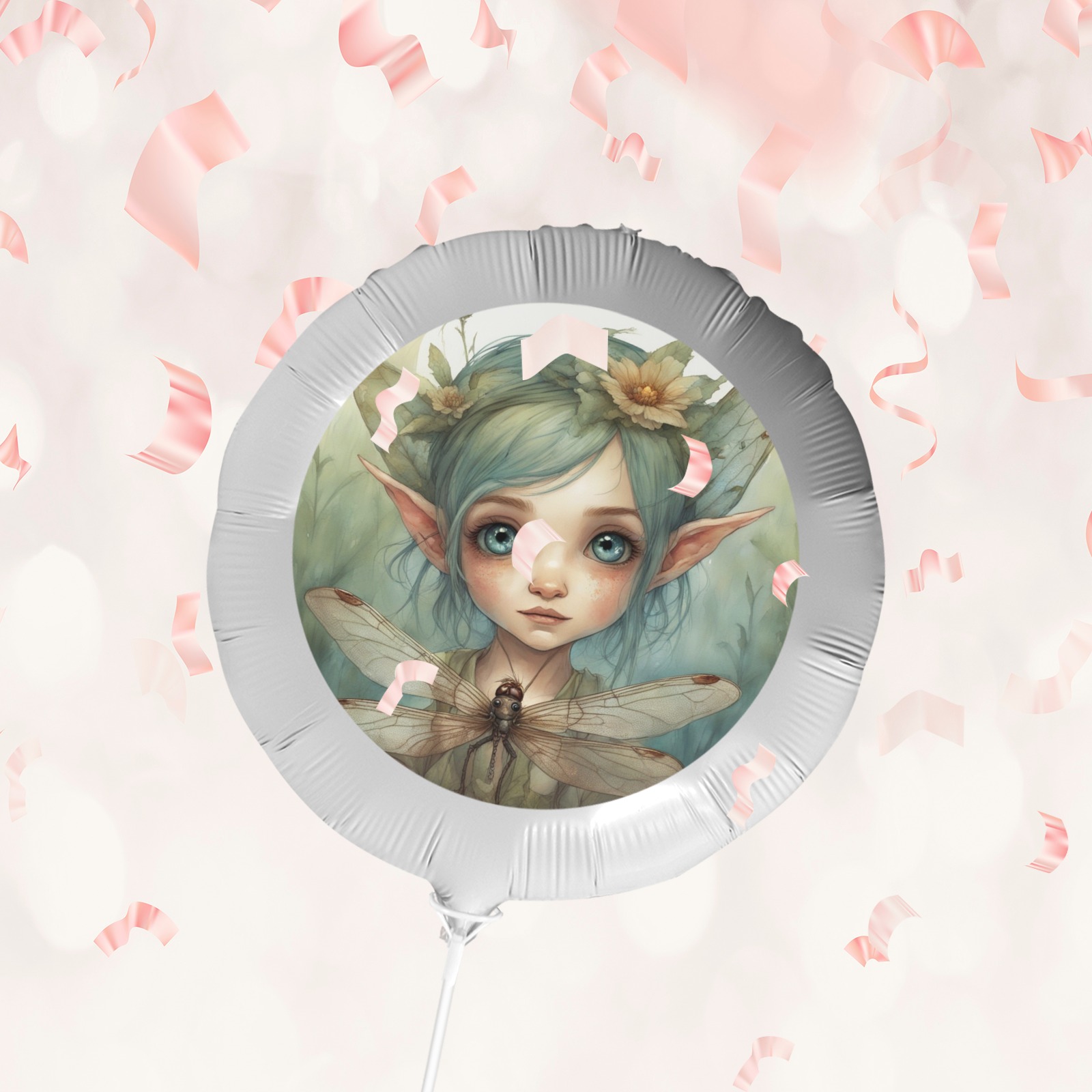 Elf And Dragonfly 6 Foil Balloon (18inch)